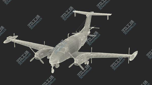 images/goods_img/20210312/Beechcraft RC12 Guardrail Rigged 3D model/5.jpg